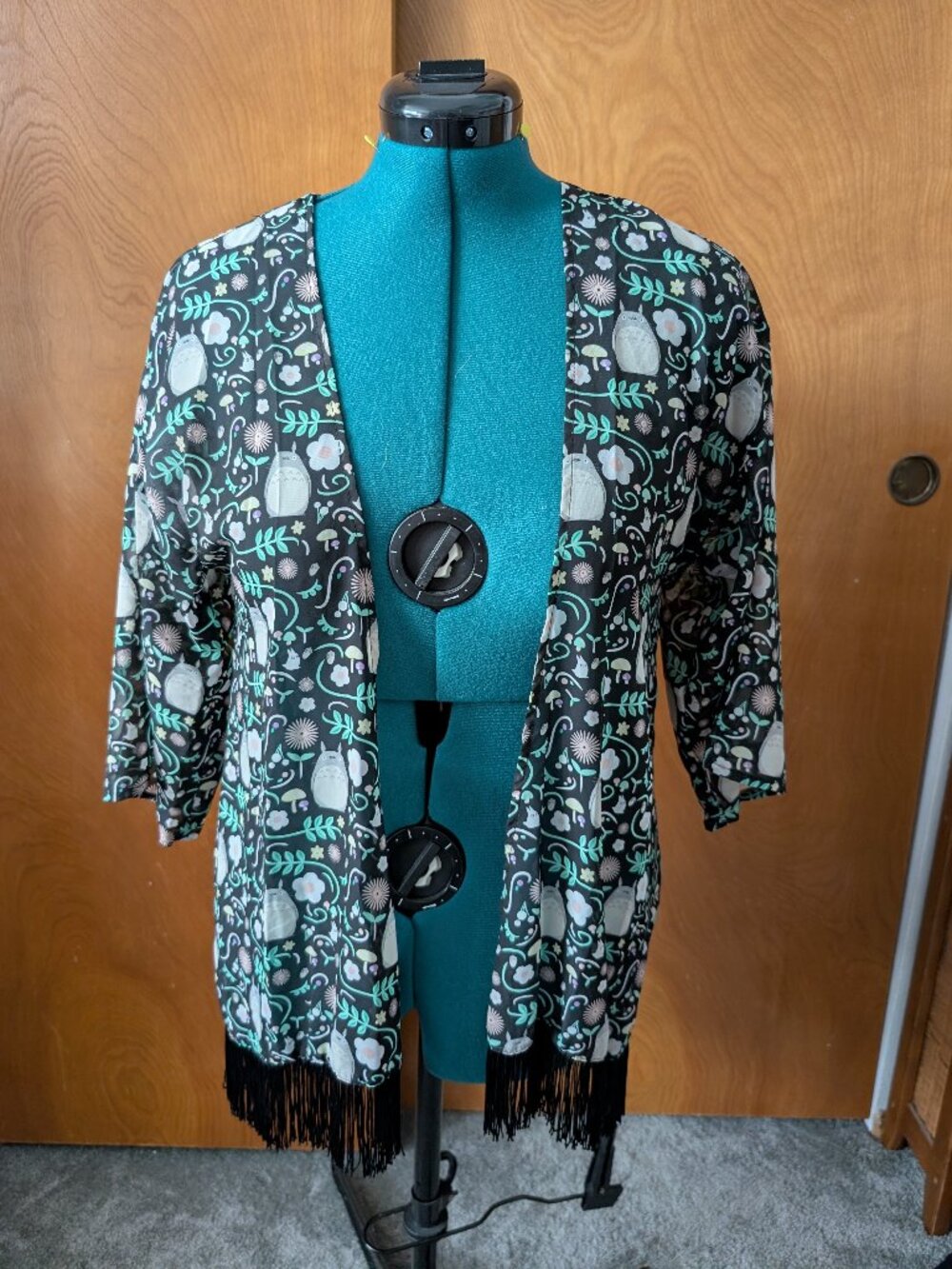 Totoro Chiffon Kimono Wrap